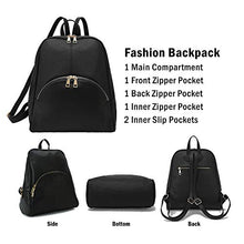 
                        
                          Cargar imagen en el visor de la galería, Scarleton Casual Fashion Backpack, Purses for women, Backpack for Women, Fashion Backpack for Women, H160801 - Black
                        
                      