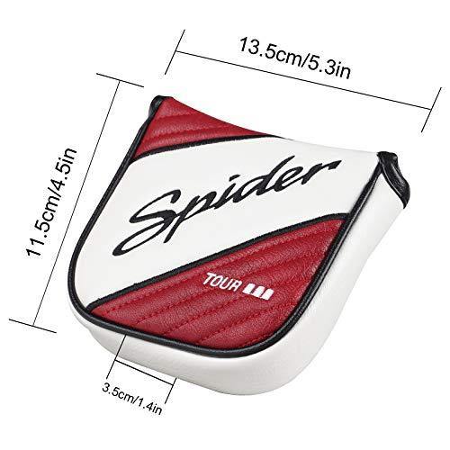 mytag Golf Heel Shafted Mallet Putter Headcover Strong Magnetic Closure - JOY2ESpree
