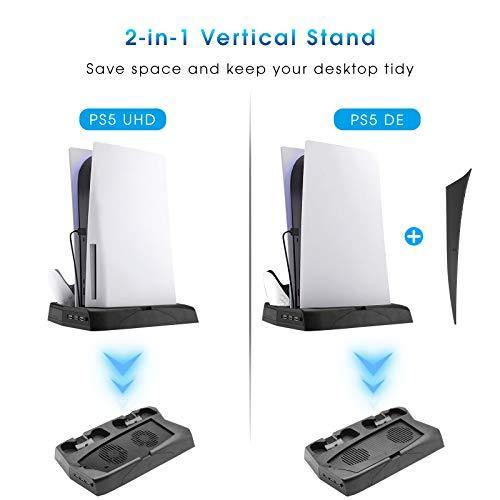 Kootek Cooling Station for PS5 PlayStation 5 Console - JOY2ESpree