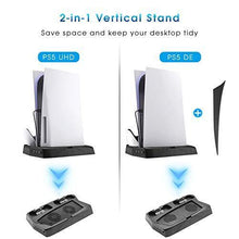 
                        
                          Load image into Gallery viewer, Kootek Cooling Station for PS5 PlayStation 5 Console - JOY2ESpree
                        
                      