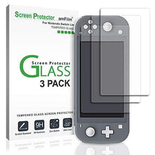 
                        
                          Load image into Gallery viewer, amFilm Tempered Glass Screen Protector for Nintendo Switch Lite 2019 (3-Pack) - JOY2ESpree
                        
                      