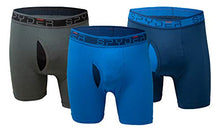 
                        
                          Load image into Gallery viewer, Spyder Performance Mesh Mens Boxer Briefs Sports Underwear 3 Pack W/Fly Front
                        
                      