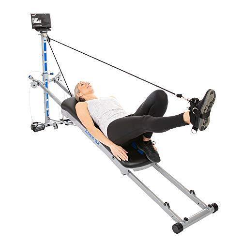 Total Gym APEX Versatile Indoor Home Workout Total Body Strength Training Fitness Equipment with up to 10 Levels of Resistance and Attachments - JOY2ESpree