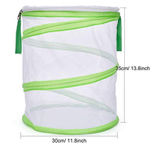 
                        
                          Muat gambar ke penampil Galeri, Alezywels Butterfly Habitat Insect Cage - Round Pop Up Mesh Net 12 x 14 Inches Tall with Side and Top Windows - JOY2ESpree
                        
                      