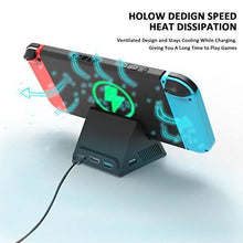 
                        
                          गैलरी व्यूवर में इमेज लोड करें, Dock Station for Nintendo Switch, KSW KINGDO TV Adapter for Switch, Portable Charging Stand - JOY2ESpree
                        
                      