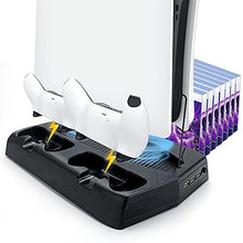 
                        
                          画像をギャラリービューアに読み込む, Stand with Cooling Fan and Dual Controller Charger for PS5 - JOY2ESpree
                        
                      