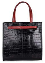 
                        
                          Load image into Gallery viewer, Antonio Valeria Emma Croco Print Leather Tote Bag For Women - JOY2ESpree
                        
                      