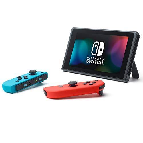 Newest Nintendo Switch 32GB Console with Neon Blue and Neon Red Joy-Con - JOY2ESpree