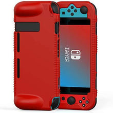 
                        
                          Load image into Gallery viewer, Semeving for Nintendo Switch Case,Soft Protective Case with Ergonomic Grip Design,Shock-Absorption&amp;Anti-Scratch (Red) - JOY2ESpree
                        
                      