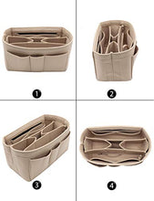 
                        
                          Load image into Gallery viewer, Felt Fabric Purse Tote Diaper Bag Organizer Insert Bag in Bag with Zipper Inner Pocket For Neverfull Speedy
                        
                      