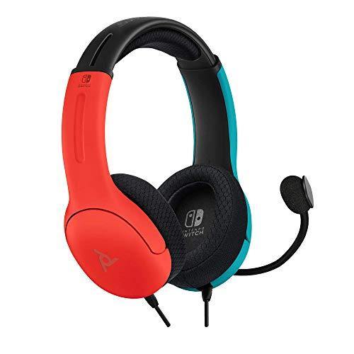 PDP Gaming LVL40 Wired Stereo Headset with Noise Cancelling Microphone: Nintendo Switch - JOY2ESpree