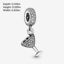 
                        
                          Muat gambar ke penampil Galeri, Pandora Jewelry Pave Cocktail Glass Dangle Cubic Zirconia Charm in Sterling Silver - JOY2ESpree
                        
                      