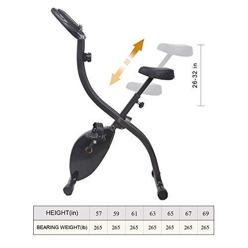 SunFitter Exercise Bike Upright Cycling Bike Home Use - JOY2ESpree