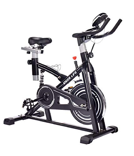 IDEER LIFE Exercise Bike Stationary Indoor Cycling Bicycle, Stationary Spin Bike - JOY2ESpree