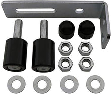 
                        
                          गैलरी व्यूवर में इमेज लोड करें, Gate Guide Adjustable - Smooth Black Nylon Double Roller &amp; Durable Zinc Plated 90° L Wall Mounting Bracket
                        
                      
