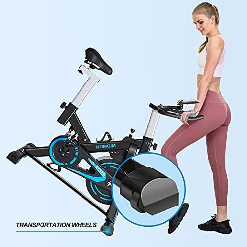 HOMGIM Indoor Cycling Bike Stationary Magnetic Resistance Exercise Cycle Bike with Dual Flywheel - JOY2ESpree
