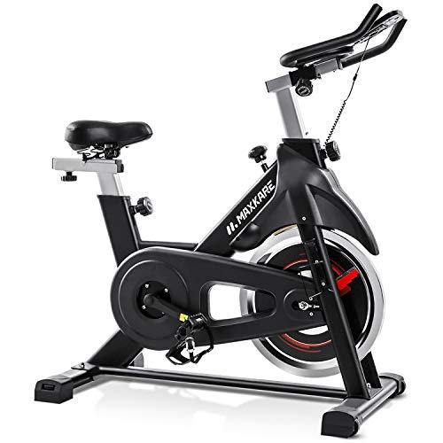 MaxKare Exercise Bike Stationary Indoor Cycling Bike with 35 LBS Flywheel Display Panel Belt Drive for Home Cardio Workout - JOY2ESpree