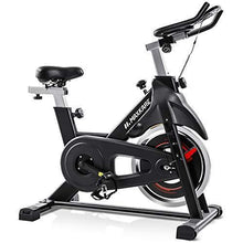 
                        
                          Muat gambar ke penampil Galeri, MaxKare Exercise Bike Stationary Indoor Cycling Bike with 35 LBS Flywheel Display Panel Belt Drive for Home Cardio Workout - JOY2ESpree
                        
                      