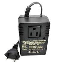 
                        
                          Cargar imagen en el visor de la galería, Simran SMF-200 Deluxe 200 Watts Step Down Voltage Converter for International Travel to AC 220V/240V Countries
                        
                      