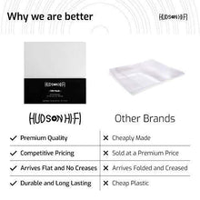 
                        
                          Muat gambar ke penampil Galeri, Hudson Hi-Fi Vinyl Record Outer Sleeves Covers - Premium Clear Vinyl Record Sleeve 100-Pack - JOY2ESpree
                        
                      