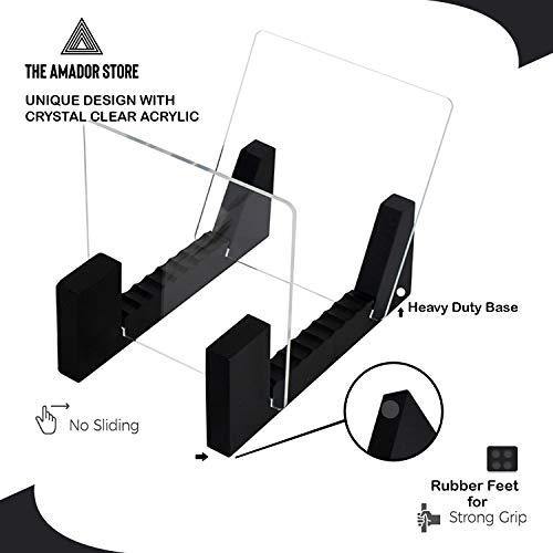 The Amador's Store Vinyl LP Record Rack 25-30 LP Storage Stand Holder - JOY2ESpree