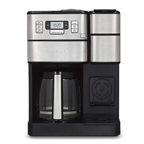 Cuisinart SS-GB1 Coffee Center Grind & Brew Plus Silver, 10.75"(L) x 11.73"(W) x 15.93"(H) - JOY2ESpree