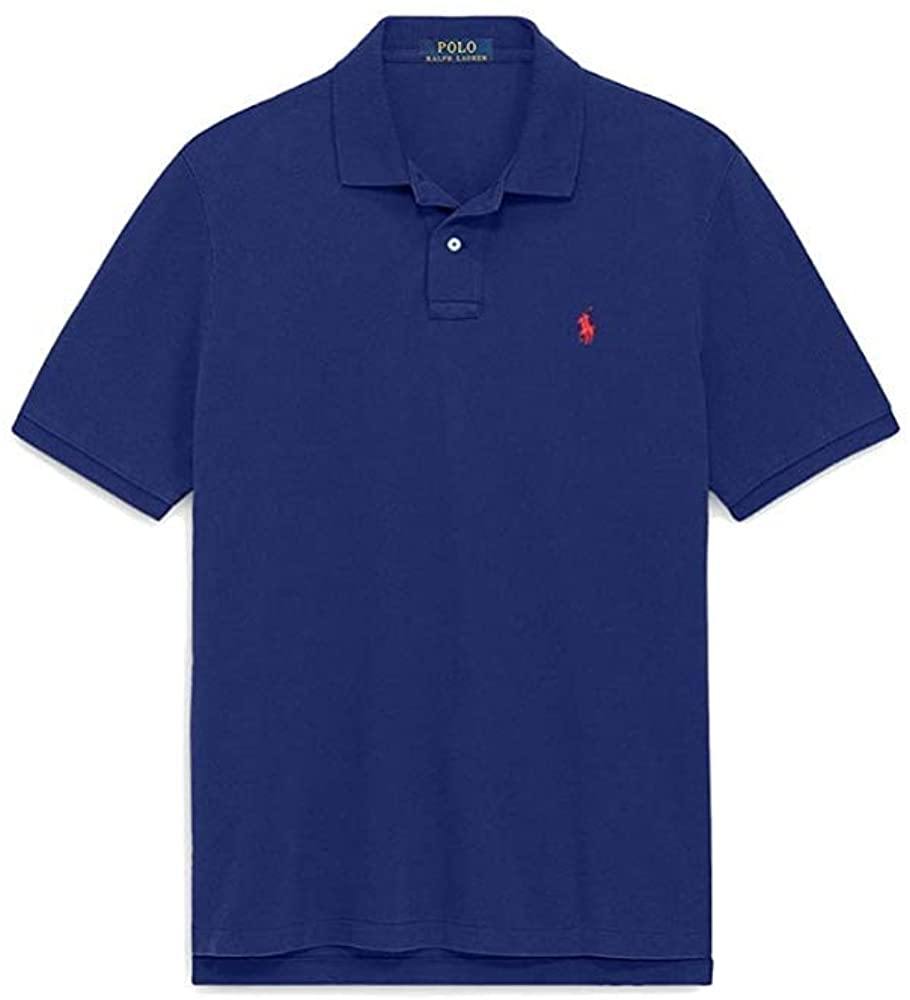 Polo RL Men's Custom Slim Fit Mesh Pony Shirt