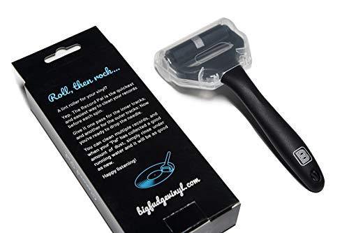 Big Fudge Record Pal, Vinyl Roller Cleaner. Black Vinyl Record Cleaner in Gift Pack. Silicone Lint Roller for LP Records, Anti-Static Record Duster. - JOY2ESpree
