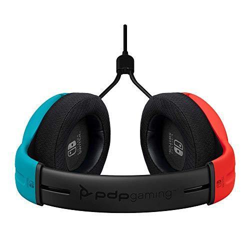 PDP Gaming LVL40 Wired Stereo Headset with Noise Cancelling Microphone: Nintendo Switch - JOY2ESpree