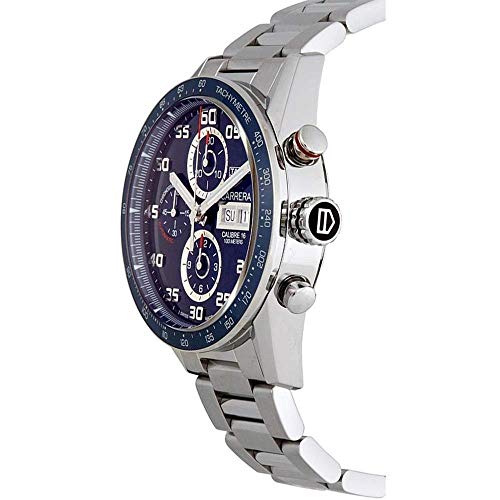 TAG Heuer Carrera Calibre 16 Automatic Chronograph Blue Dial Men's Watch CV2A1V.BA0738