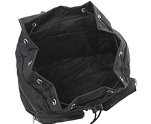 
                        
                          Muat gambar ke penampil Galeri, Gucci Unisex Two Front Pockets Black GG Nylon Medium Backpack 510343 1000
                        
                      