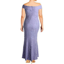 
                        
                          Load image into Gallery viewer, LAUREN RALPH LAUREN Womens Lace Off-The-Shoulder Evening Dress - JOY2ESpree
                        
                      