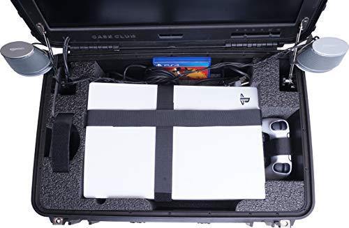 Case Club Waterproof PlayStation 5 Portable Gaming Station with Built-in 24" 1080p Monitor - JOY2ESpree