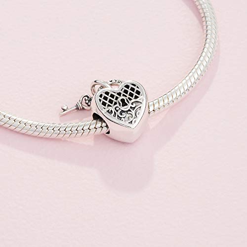 Pandora Jewelry Love You Lock Sterling Silver Charm - JOY2ESpree