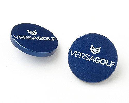 TruGroove Golf Club Groove Sharpener - Improved Backspin and Ball Control - Wedges and Irons - with 2 Free Color Matched Ball Markers - Made in USA - JOY2ESpree