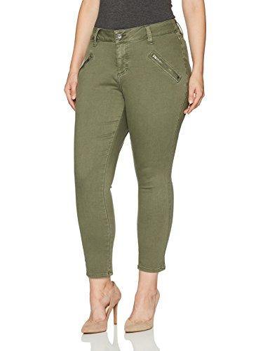 Jag Jeans Women's Plus Size Ryan Skinny Jean in Color Knit Denim
