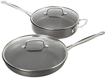 
                        
                          將圖片載入圖庫檢視器 Cuisinart Chef's Classic Non-Stick Hard Anodized, 17 Piece Set, Black - JOY2ESpree
                        
                      