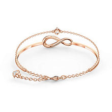 
                        
                          画像をギャラリービューアに読み込む, SWAROVSKI Women's Infinity Jewelry Collections, Rhodium Finish, Rose Gold Tone Finish, Clear Crystals - JOY2ESpree
                        
                      