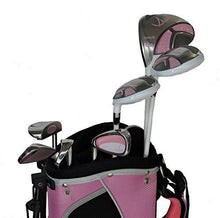
                        
                          將圖片載入圖庫檢視器 Sephlin - Lady E Pink Left Hand 7 Pieces Golf Clubs Set &amp; Golf Bag Age 3-6 - JOY2ESpree
                        
                      