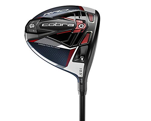 Cobra Golf 2021 Radspeed Driver Matte Peacoat-Red (Men's Left Hand, Project X Hzrdrus Rdx Blue, Stiff Flex, 9) - JOY2ESpree