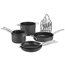 
                        
                          गैलरी व्यूवर में इमेज लोड करें, CUISINART N61-11 Nonstick Hard-Anodized Nesting Cookware Set, 11 Piece, Black - JOY2ESpree
                        
                      
