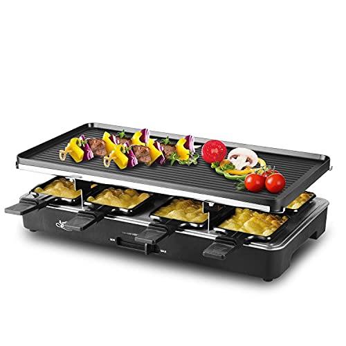 Artestia Raclette Table Grill, Electric Korean BBQ Grill Indoor Cheese Raclette for 8 Person - JOY2ESpree