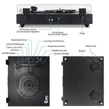 
                        
                          Muat gambar ke penampil Galeri, Retro Record Player for 33/45/78 RPM Vinyl Records,Bluetooth Belt-Drive Turntable - JOY2ESpree
                        
                      