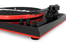 
                        
                          Muat gambar ke penampil Galeri, Gemini Sound TT-900 Series Stereo Belt Drive Turntable Sound System Set, 3 Speed Vinyl Record Bluetooth Player with Dual 50W Watts Speakers, Black/Red - JOY2ESpree
                        
                      