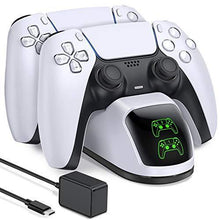 
                        
                          Load image into Gallery viewer, BEBONCOOL PS5 Charging Station, PS5 Controller Charger Station for Dualsense Controller - JOY2ESpree
                        
                      