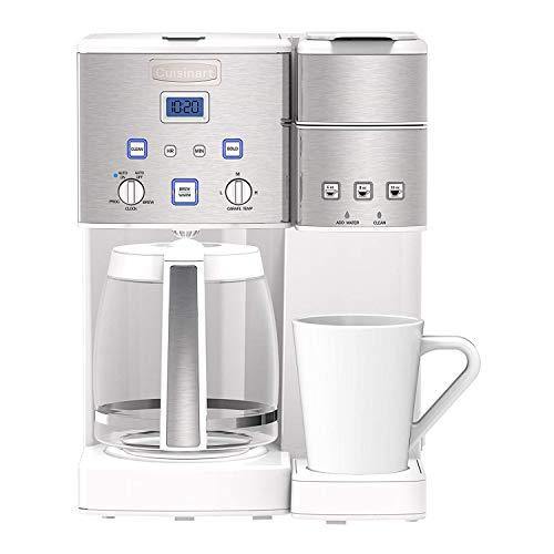 Cuisinart SS-15W Coffee Center 12-Cup Coffeemaker and Single-Serve Brewer with 96-Count Variety K-Cup Set, and Tumbler Bundle (3 Items) - JOY2ESpree