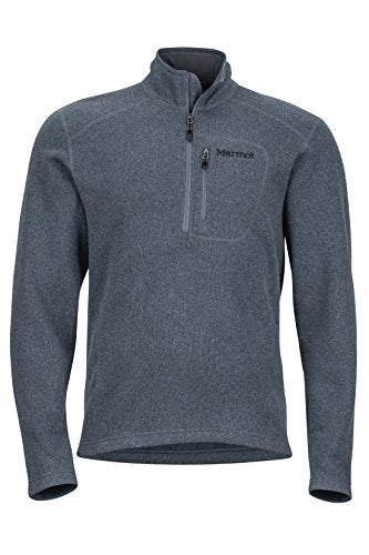 Marmot Men's Drop Line 1/2 Zip Pullover Lightweight 100-Weight Sweater Fleece Jacket