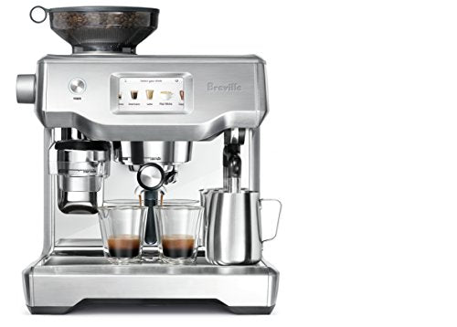 Breville BES990BSS Oracle Touch Fully Automatic Espresso Machine, Brushed Stainless Steel