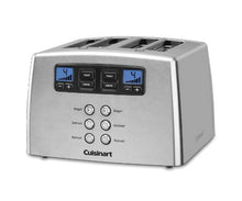 
                        
                          Muat gambar ke penampil Galeri, Cuisinart Touch to Toast Leverless toaster, 4-Slice, Brushed Stainless Steel - JOY2ESpree
                        
                      