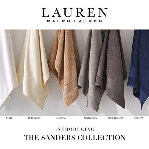 Ralph Lauren Sanders Towel 6 Piece Set Club Navy - 2 Bath Towels, 2 Hand Towels, 2 Washcloths